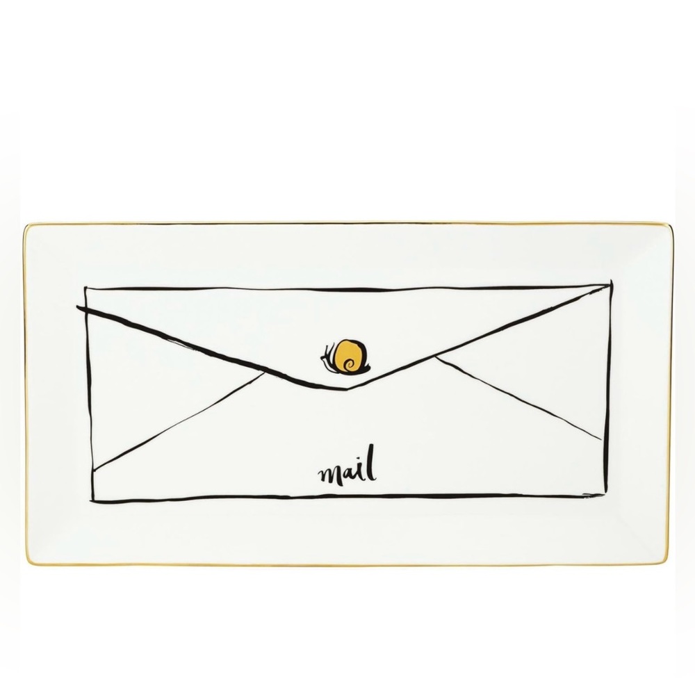 Kate Spade Daisy Place Snail Mail Tray